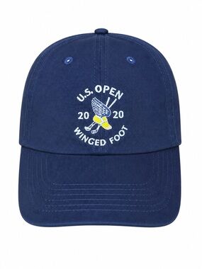 New 2020 US Open Winged Foot USGA Member Blue White PGA Strapback Golf Hat Cap